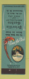 Matchbook Cover - Priscilla Garden Restaurant Concord NH