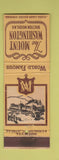 Matchbook Cover - The Mount Washington Bretton Woods NH