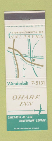 Matchbook Cover - O'HAre Inn Chicago IL