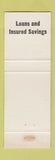 Matchbook Cover - New Athens Savings Loan IL