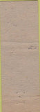 Matchbook Cover - Newmarket Hotel Chicago IL pinup