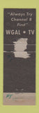 Matchbook Cover - WGAL TV Channel 8 WORN