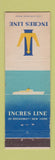 Matchbook Cover - Incres Line Cruise New York City