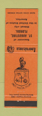 Matchbook Cover - Perkins Americana St Augustine FL