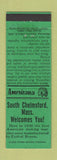 Matchbook Cover - Perkins Americana South Chelmsford MA