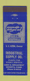 Matchbook Cover - Industrial Supply Pumps Wichita KS