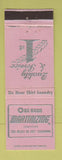 Matchbook Cover - One Hour Martinizing Wichita KS Dry Cleaning