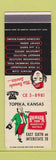 Matchbook Cover - Ramada Inn Topeka KS