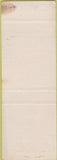 Matchbook Cover - Wade's Cafe Colorado Springs CO SAMPLE