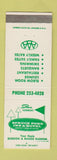 Matchbook Cover - Spruce Pond Inn Motel  Stowe VT