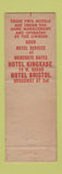 Matchbook Cover - Hotel Bristol Oklahoma City OK
