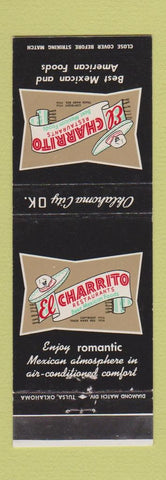 Matchbook Cover - El Charrito Mexican Food Oklahoma City OK