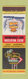 Matchbook Cover Trade Winds Motor Hotel Tulsa Muskogee Oklahoma City Clinton OK