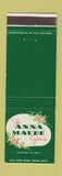 Matchbook Cover - Anna Maude Cafeteria Oklahoma City OK WEAR