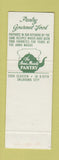 Matchbook Cover - Anna Maude Cafeteria Oklahoma City OK WEAR