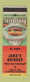 Matchbook Cover - Jake's Grinder El Monte CA SAMPLE