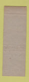 Matchbook Cover - Dixie Cafe Mexican Food SAMPLE