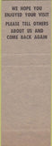 Matchbook Cover - Park Hotel Deming NM peach