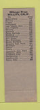 Matchbook Cover - Woody's Cafe Willits CA SAMPLE