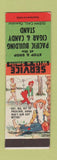 Matchbook Cover - Pacific Building Cigar and Candy Stand Hillbilly SAMPLE