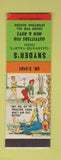 Matchbook Cover - Snyder's Men's Clothes Sporting Goods Hillbilly SAMPLE
