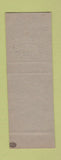 Matchbook Cover - Clancy's Barber Shop Hillbilly SAMPLE