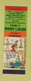 Matchbook Cover - Boeche's Garage San Diego CA Hillbilly SAMPLE