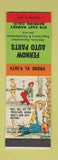 Matchbook Cover - Fernow Auto Parts Banning CA Hillbilly SAMPLE
