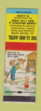 Matchbook Cover - Le Roi Autel Los Angels CA Hillbilly SAMPLE