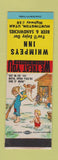 Matchbook Cover - Whimpys Inn Huntington UT Hillbilly SAMPLE