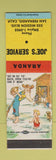 Matchbook Cover - Joe's Service oil gas Aranda San Fernando CA Hillbilly SAMPLE