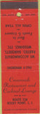 Matchbook Cover - Crossroads Restaurant Rocky Point Long Island