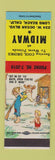 Matchbook Cover - Midway Long Beach CA bar Hillbilly SAMPLE
