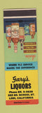 Matchbook Cover - Gary's Liquors Lodi CA SAMPLE