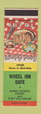 Matchbook Cover - Wheel Inn Cafe SAMPLE