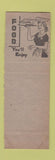 Matchbook Cover - Wildo's Coffee Shop Los Angeles CA SAMPLE