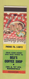 Matchbook Cover - Bea's Coffee Shop Bakersfield CA SAMPLE