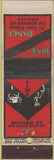 Matchbook Cover - Limehouse Chicago IL 20's? Stearns Rare Manumark?