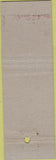 Matchbook Cover - Limehouse Chicago IL 20's? Stearns Rare Manumark?