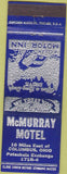 Matchbook Cover - McMurray Motel Columbus OH wear
