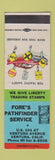 Matchbook Cover - John's Barber Shop Antioch CA SAMPLE