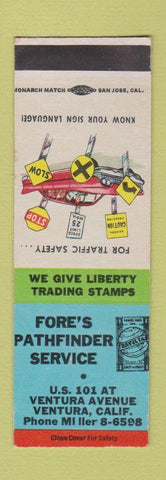 Matchbook Cover - John's Barber Shop Antioch CA SAMPLE