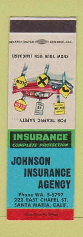 Matchbook Cover - Fore's Pathfinder Service Ventura CA SAMPLE