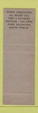 Matchbook Cover - Bill's Century Service Redlands CA oil gas SAMPLE