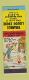 Matchbook Cover - Triangle Liquor Store Hillbilly CA