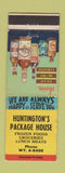 Matchbook Cover - Huntington's Package Liquors CA WEAR