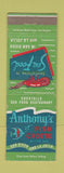 Matchbook Cover - Anthony's Fish Grotto San Diego La Jolla CA