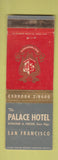 Matchbook Cover - Palace Hotel San Francisco CA WEAR