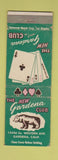 Matchbook Cover - Gardena Club CA Cards Poker WEAR
