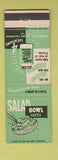 Matchbook Cover - Salad Bowl Cafes Bakersfield Deland CA